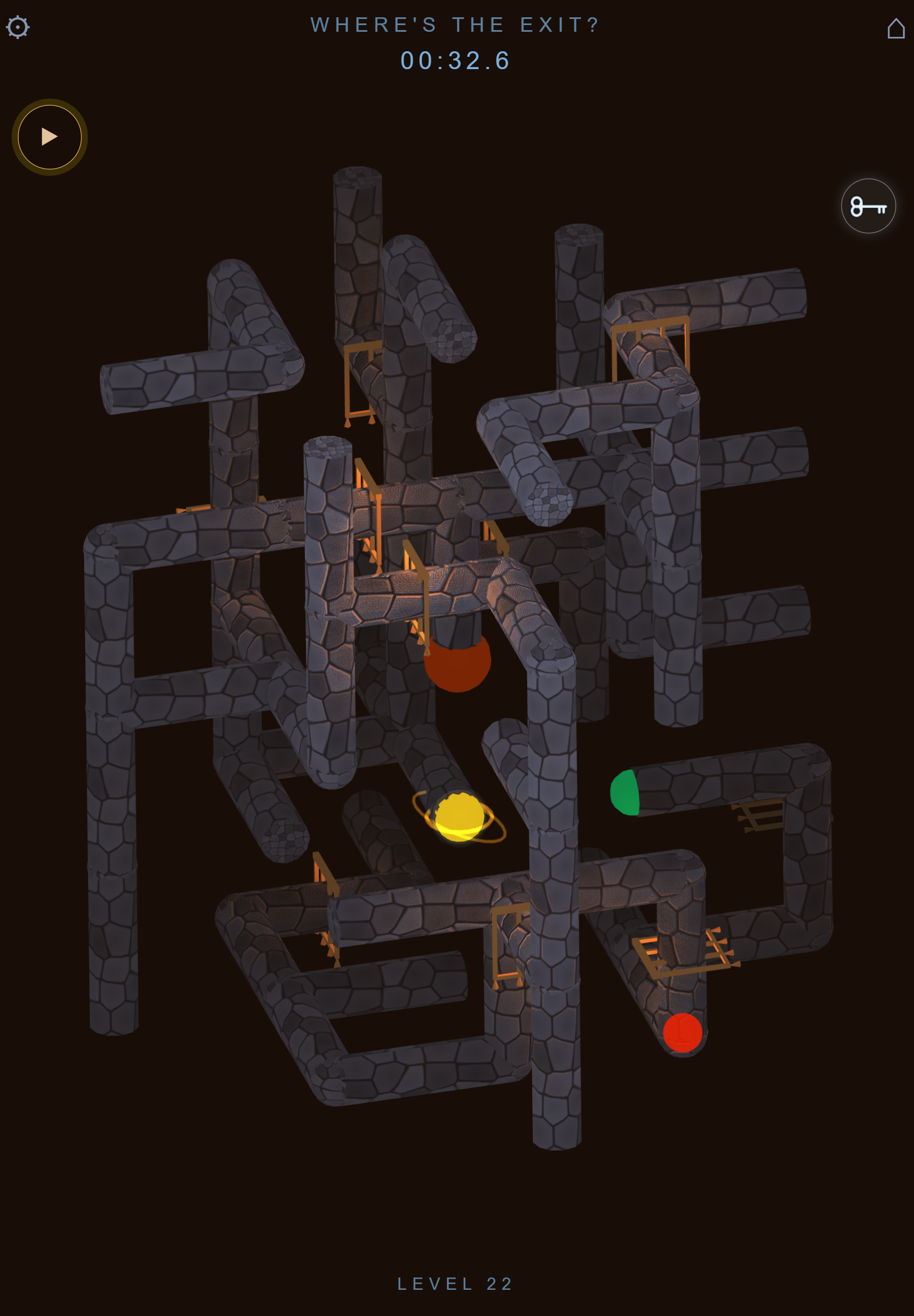 Dungeon maze gameplay screenshot