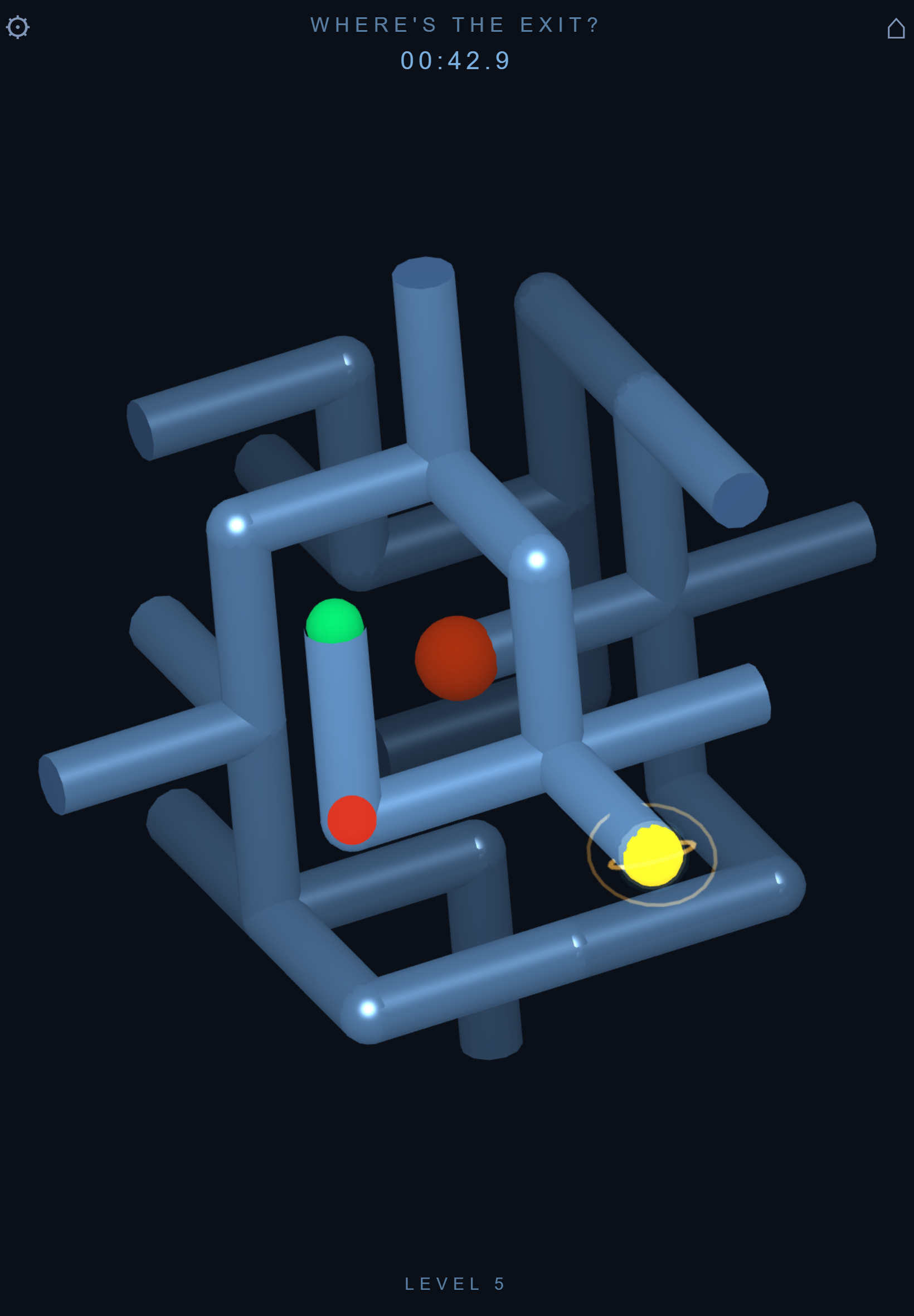 Tutorial level gameplay screenshot